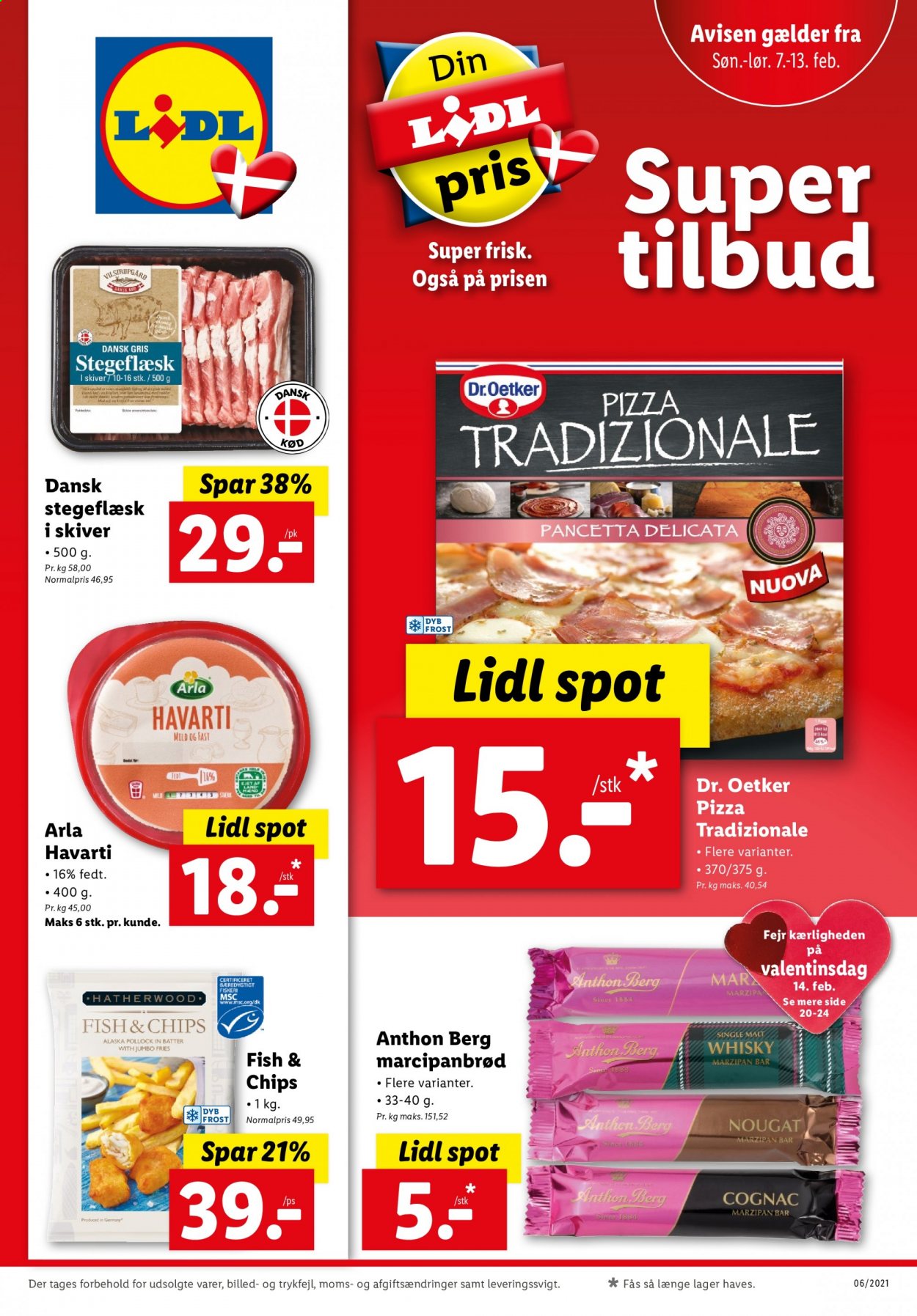 Lidl tilbud - 7.2.2021 - 13.2.2021. Side 1