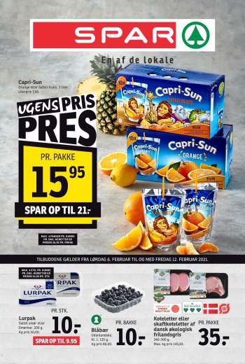 SPAR tilbudsavis  - 06.02.2021 - 12.02.2021.