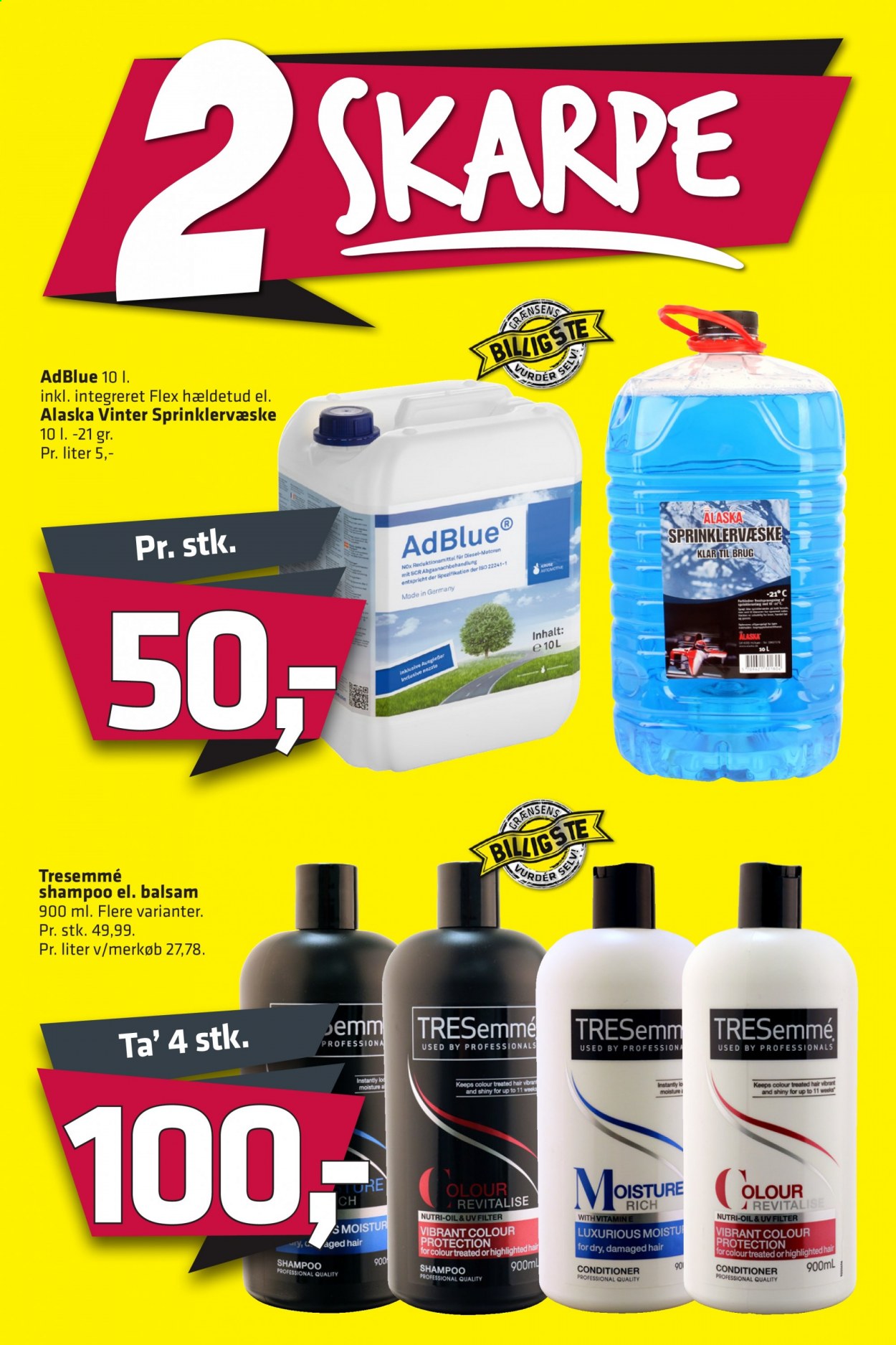 thumbnail - Fleggaard tilbud  - tilbudsprodukter - shampoo, TRESemmé. Side 44.