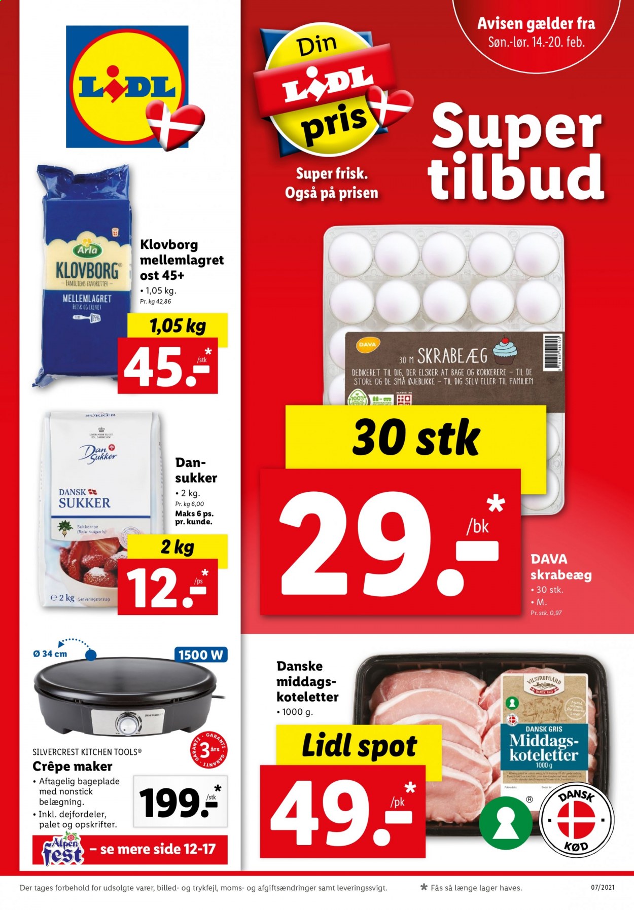 Lidl tilbud - 14.2.2021 - 20.2.2021. Side 1