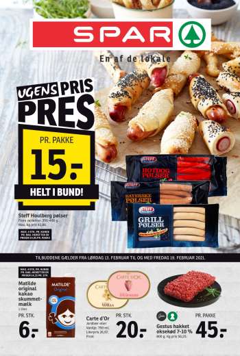 SPAR tilbudsavis  - 13.02.2021 - 19.02.2021.