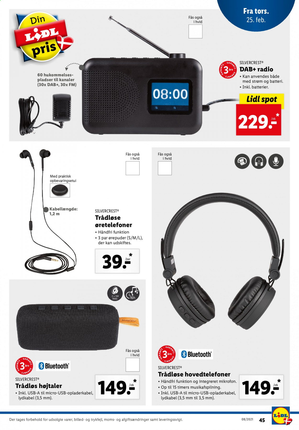 Lidl tilbud - 21.2.2021 - 27.2.2021. Side 45