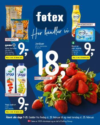 føtex tilbudsavis  - 19.02.2021 - 25.02.2021.