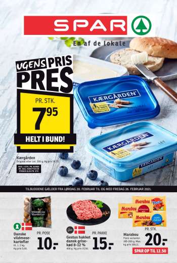 SPAR tilbudsavis  - 20.02.2021 - 26.02.2021.