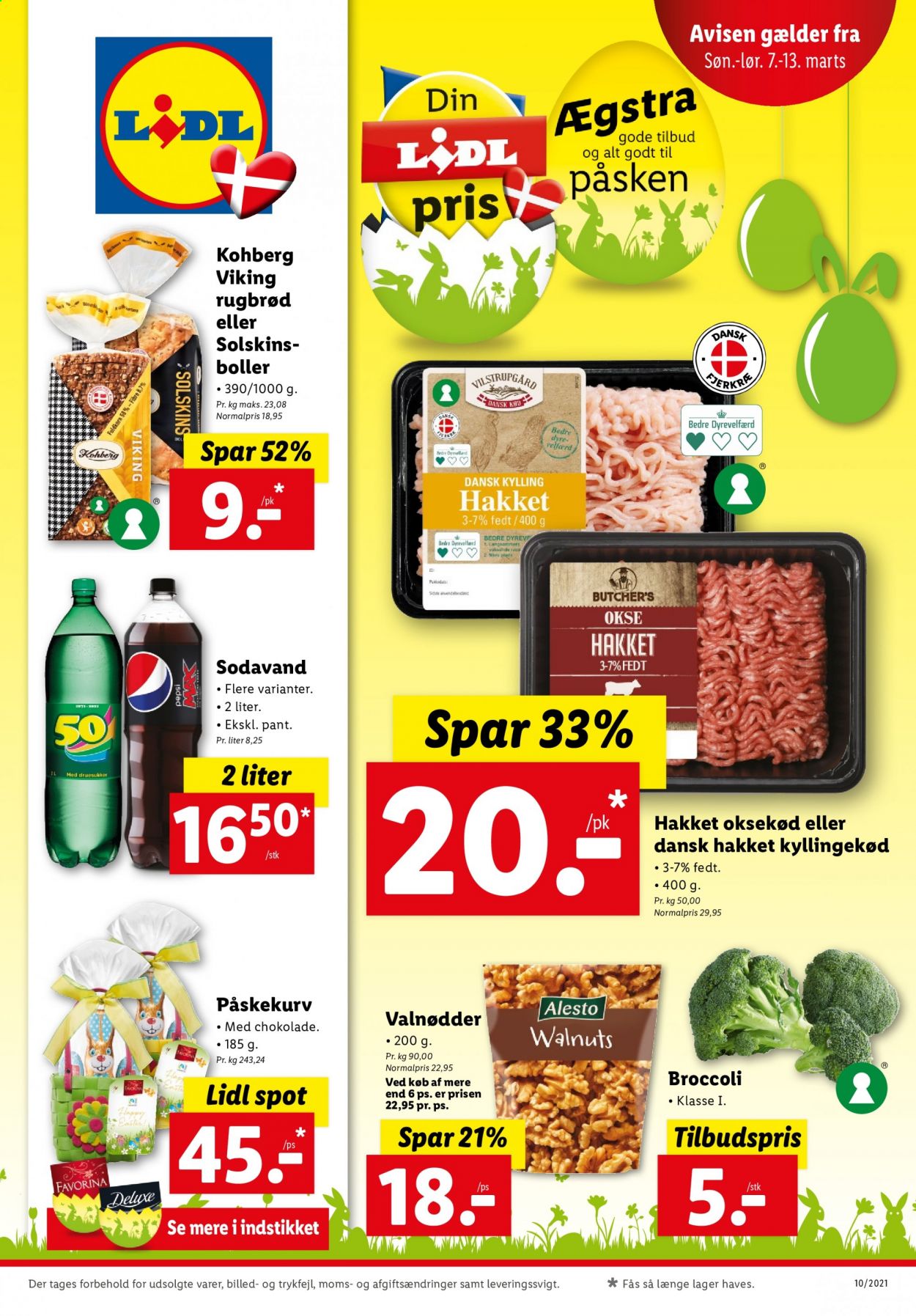 Lidl tilbud - 7.3.2021 - 13.3.2021. Side 1