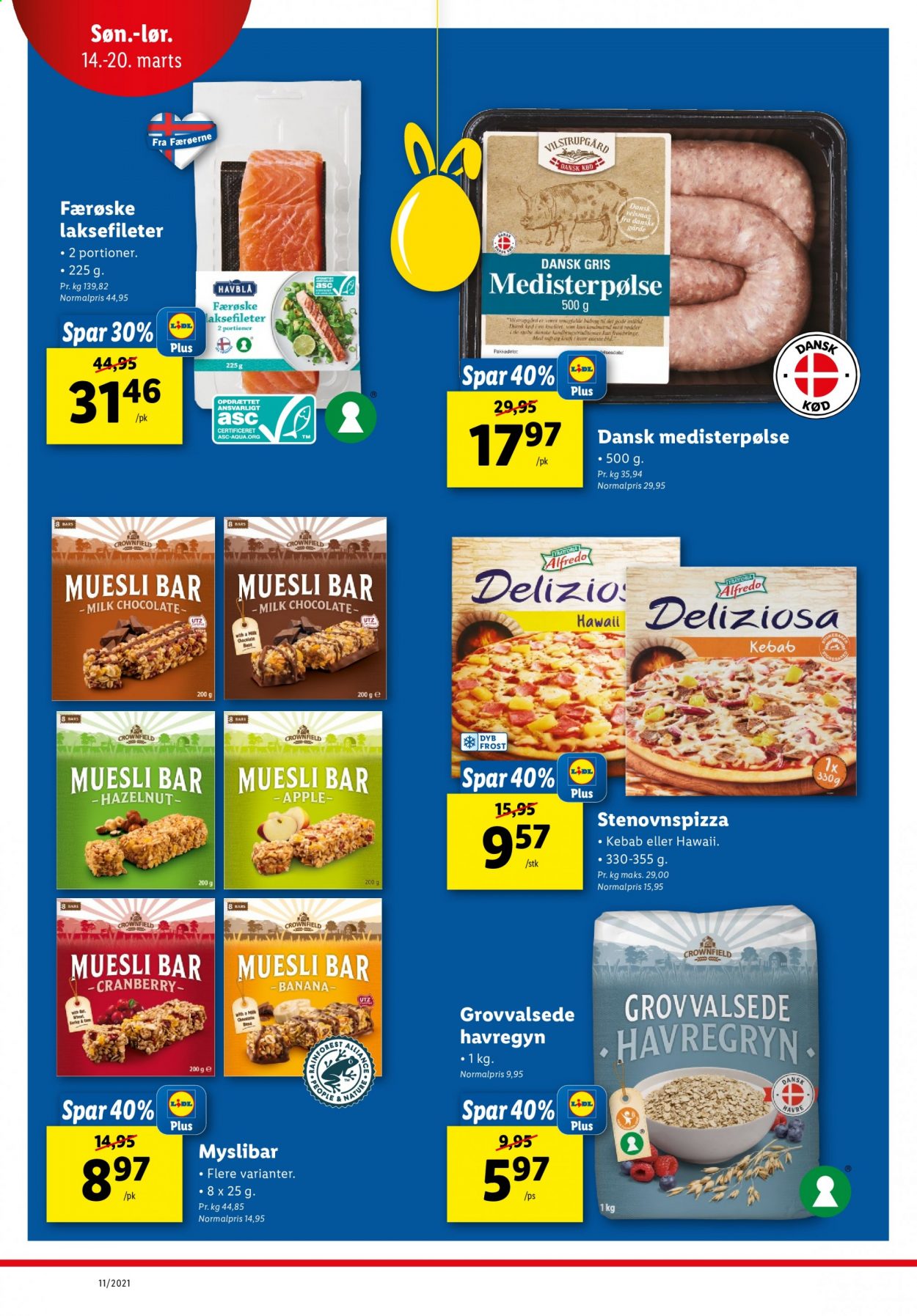 Lidl tilbud - 14.3.2021 - 20.3.2021. Side 1