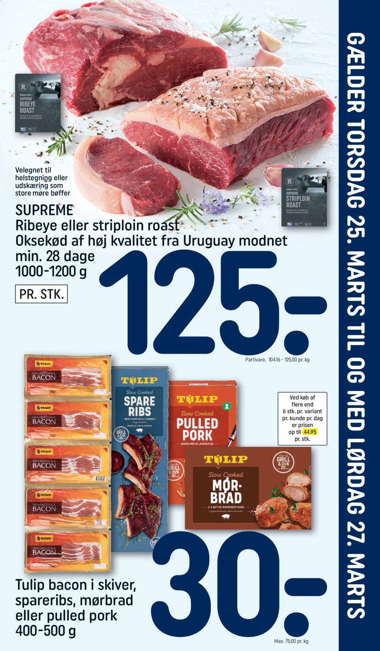 Rema 1000 tilbud - 25.3.2021 - 27.3.2021. Side 1