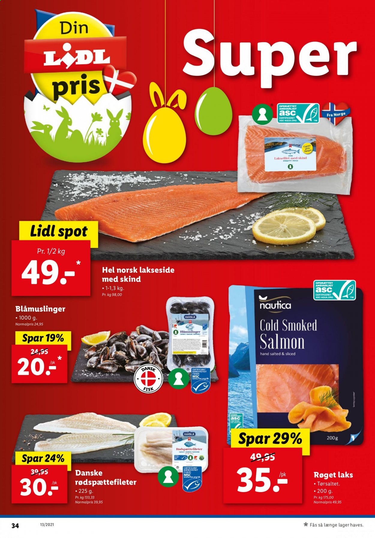 Lidl tilbud - 28.3.2021 - 3.4.2021. Side 34