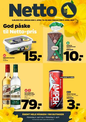 Netto tilbudsavis  - 03.04.2021 - 09.04.2021.