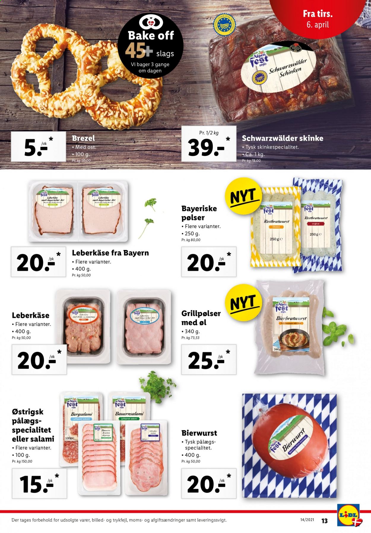 Lidl tilbud - 6.4.2021 - 10.4.2021. Side 15