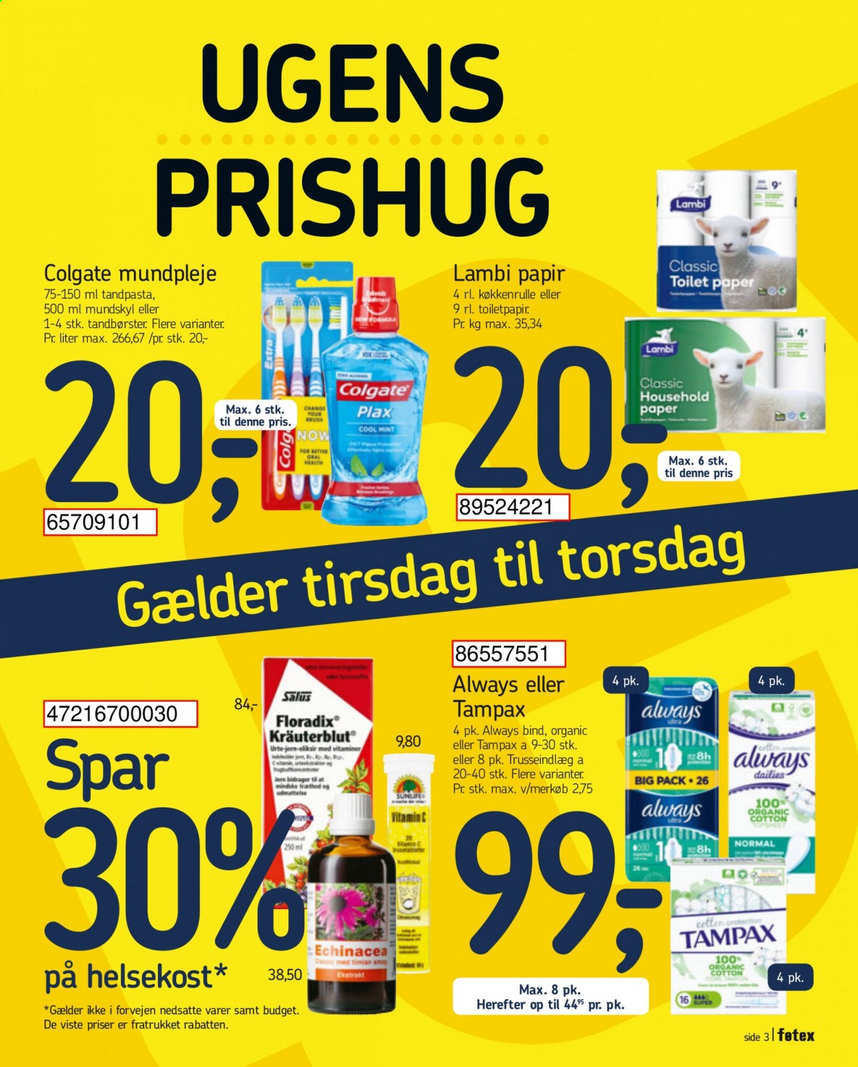 føtex tilbud - 6.4.2021 - 8.4.2021. Side 3