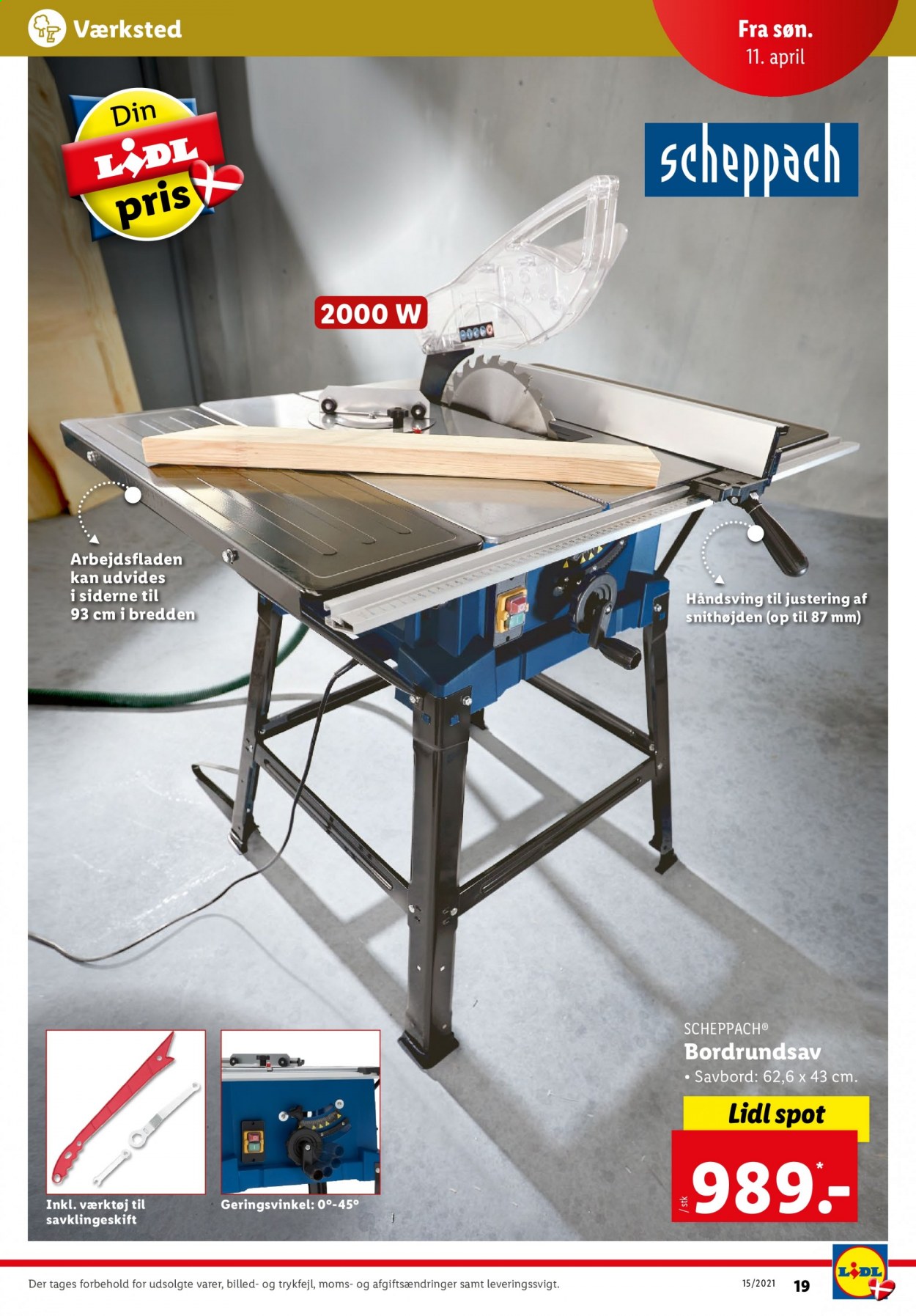 Lidl tilbud - 11.4.2021 - 17.4.2021. Side 19