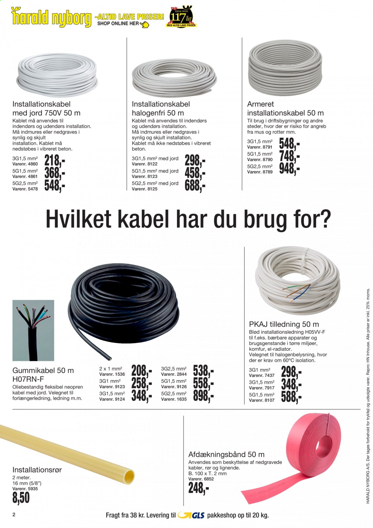 thumbnail - Harald Nyborg tilbud  - 8.4.2021 - 14.4.2021 - tilbudsprodukter - mus, komfur. Side 2.