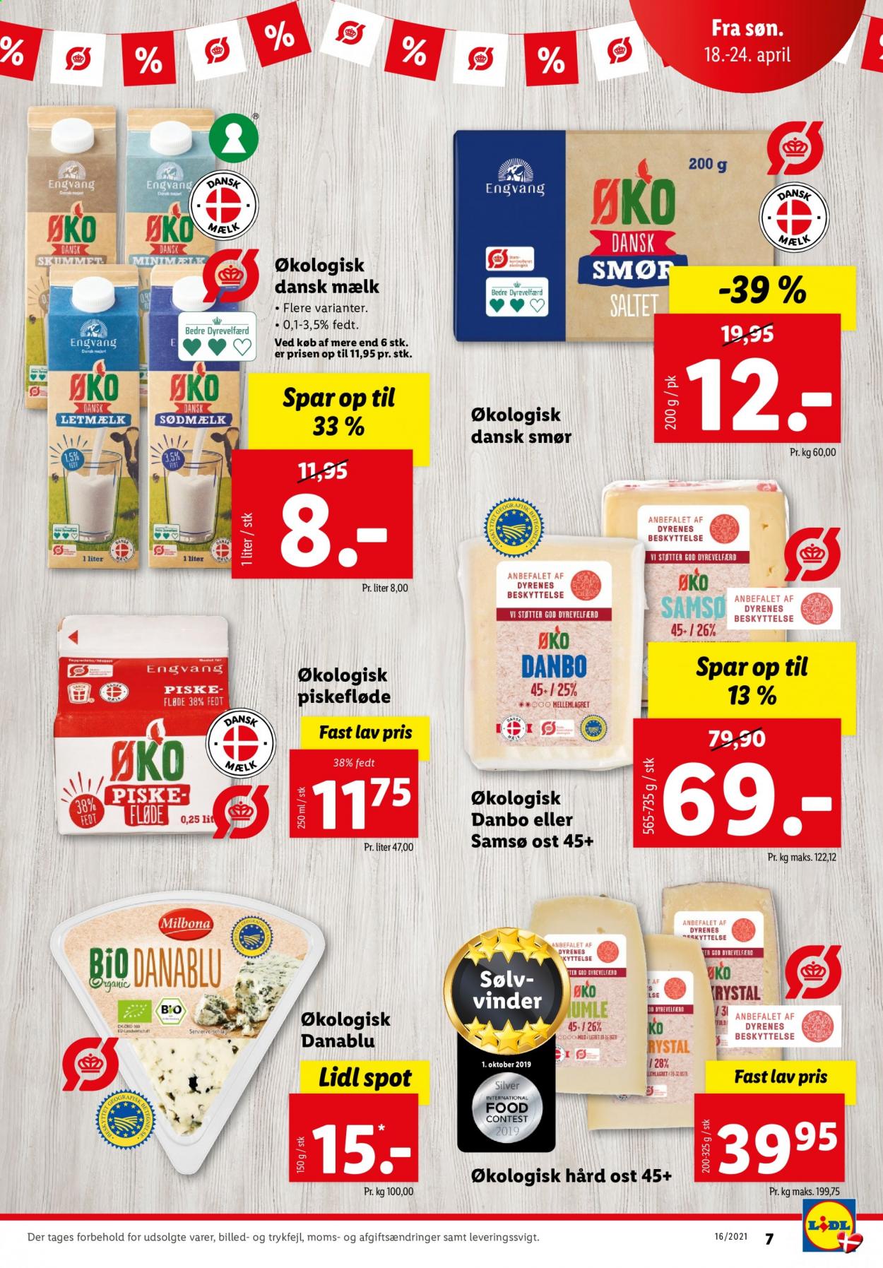 Lidl tilbud - 18.4.2021 - 24.4.2021. Side 7
