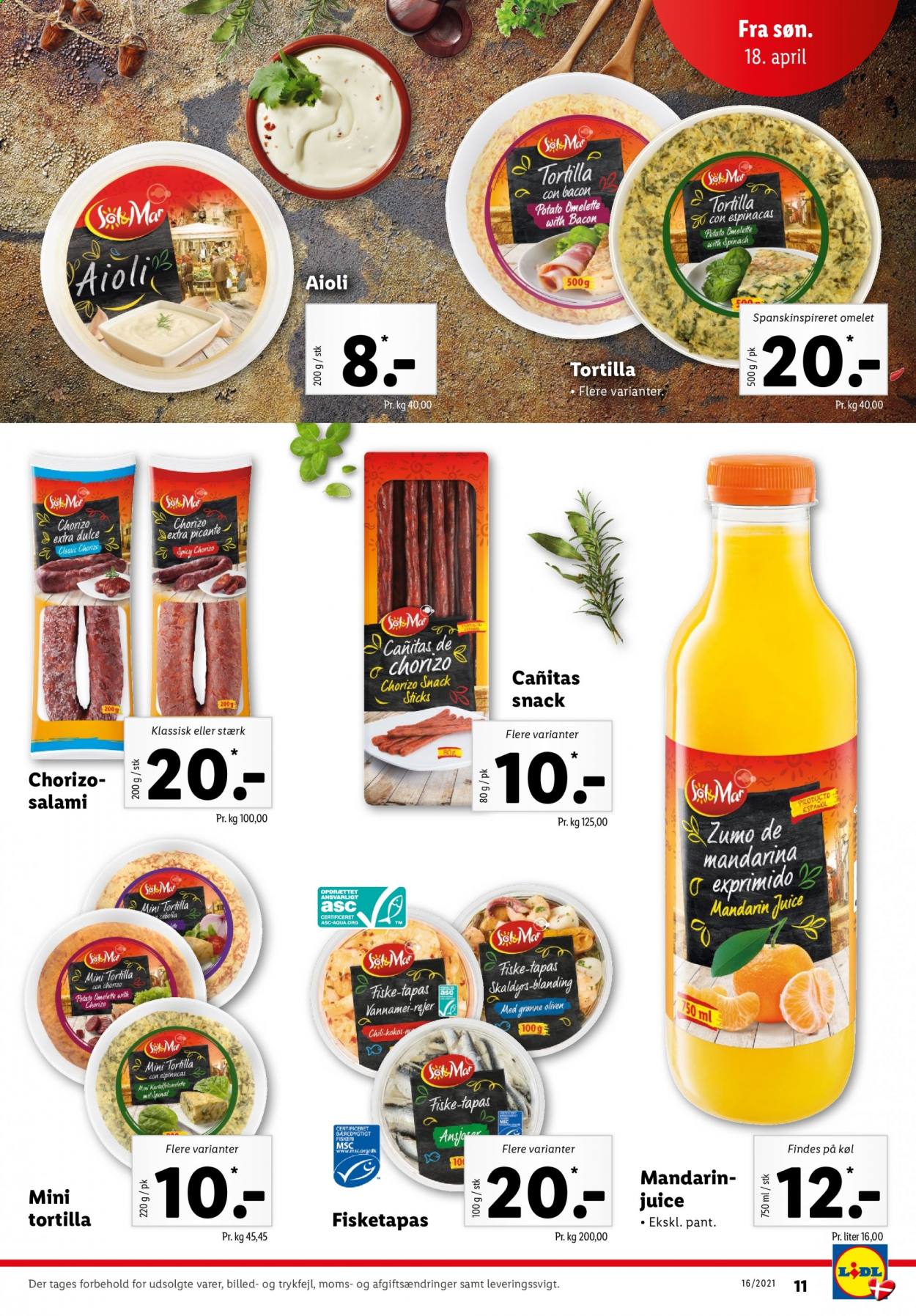 Lidl tilbud - 18.4.2021 - 24.4.2021. Side 11