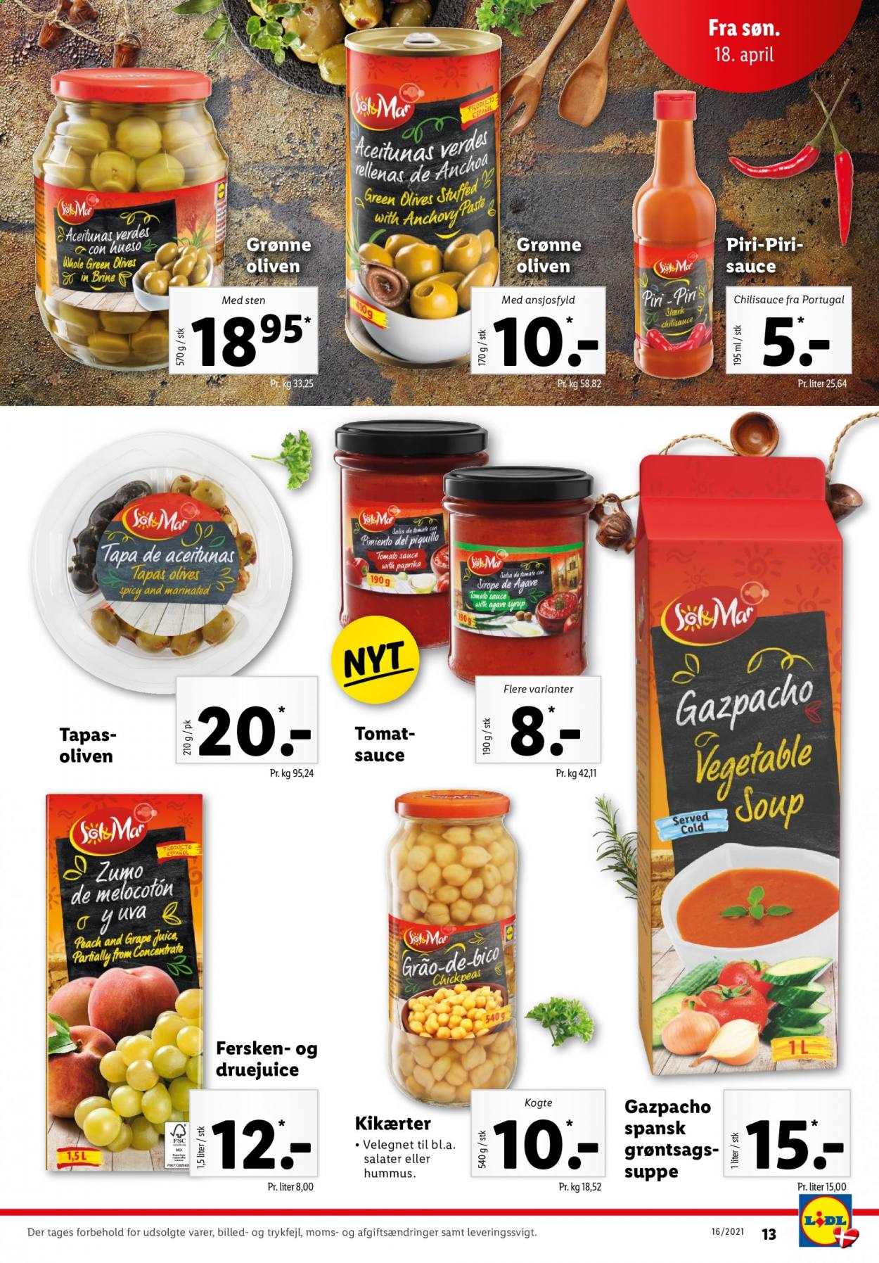 Lidl tilbud - 18.4.2021 - 24.4.2021. Side 13