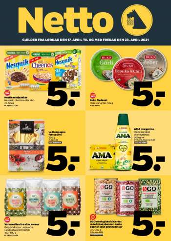 Netto tilbudsavis  - 17.04.2021 - 23.04.2021.