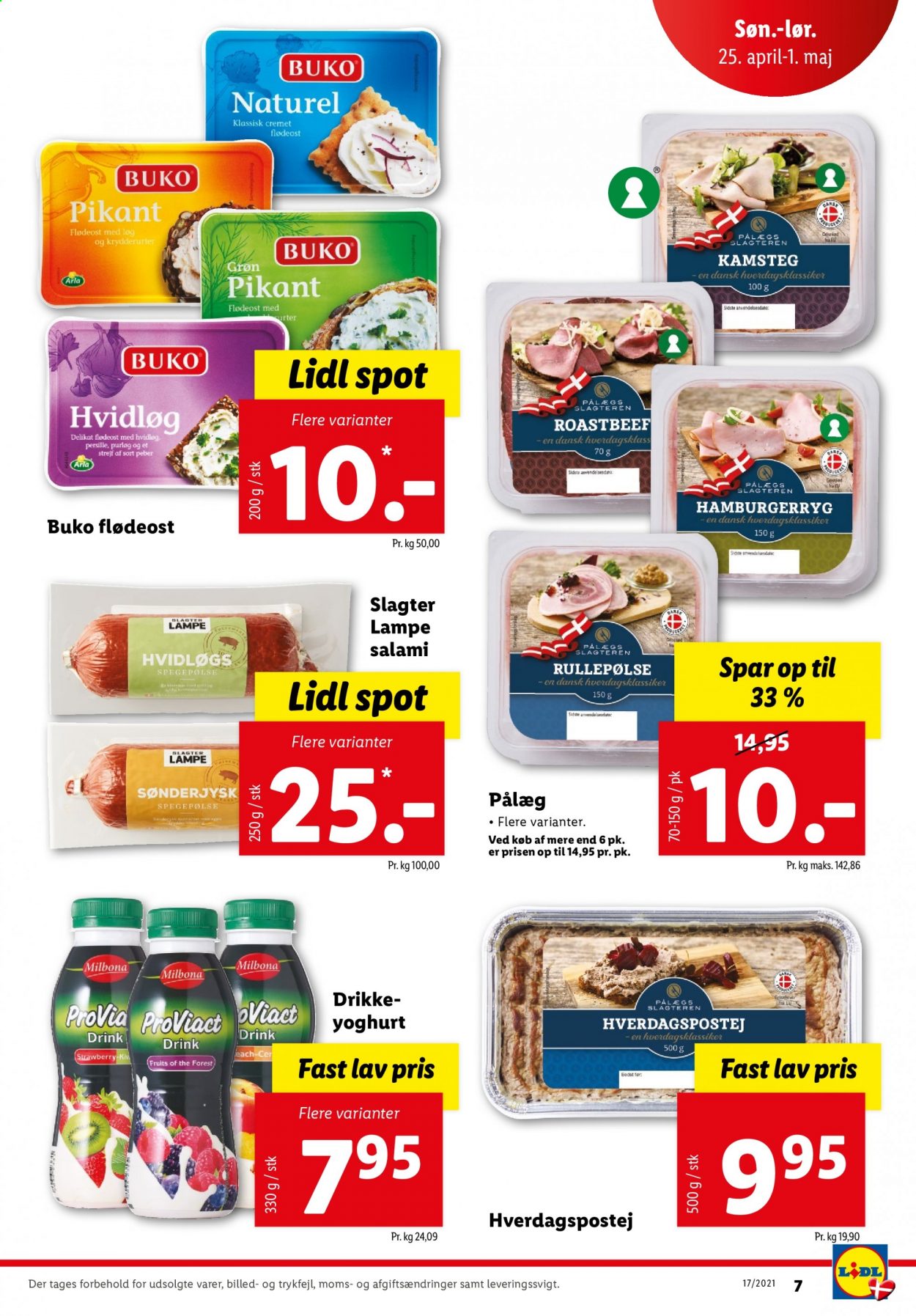 Lidl tilbud - 25.4.2021 - 1.5.2021. Side 7