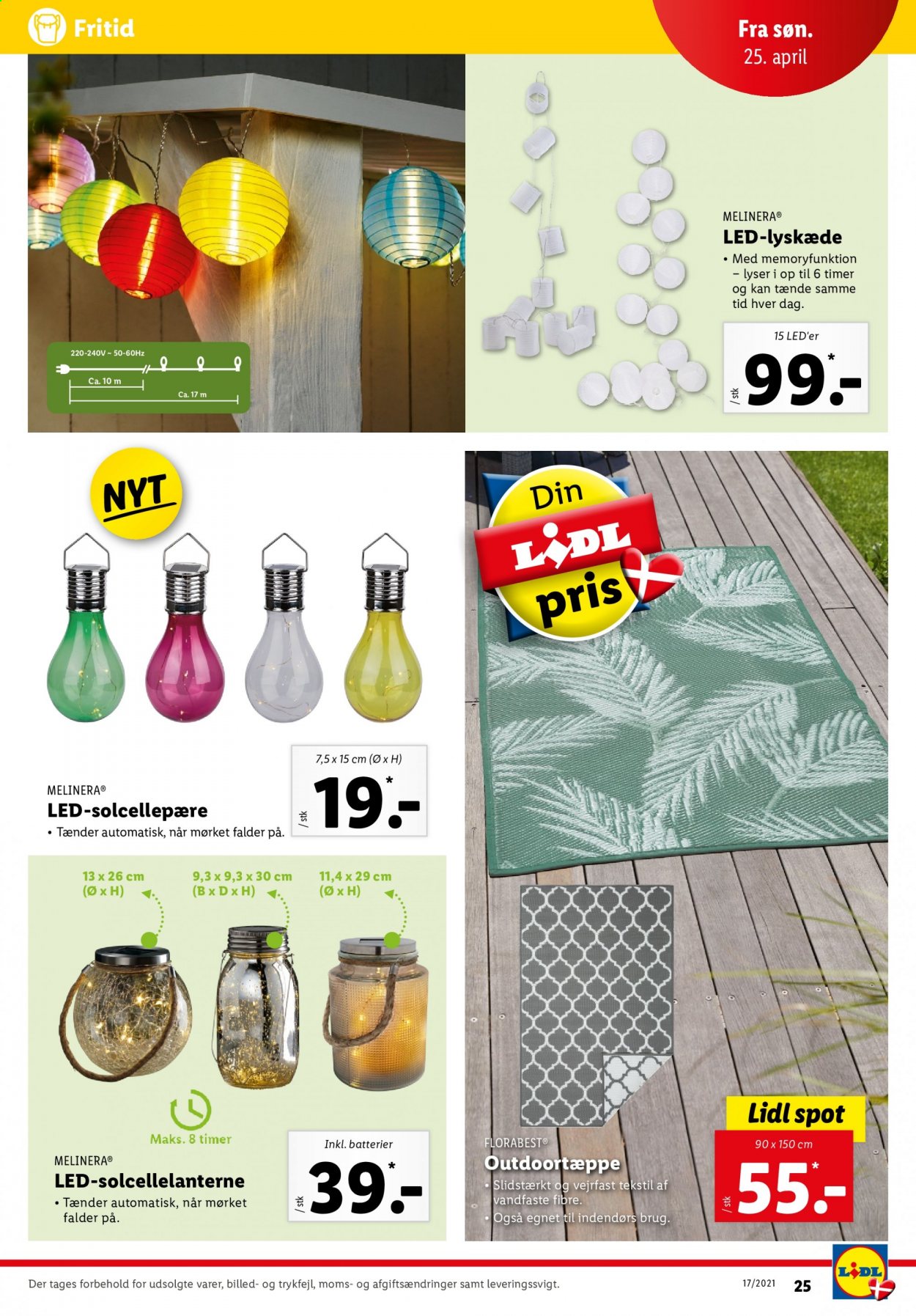 Lidl tilbud - 25.4.2021 - 1.5.2021. Side 25