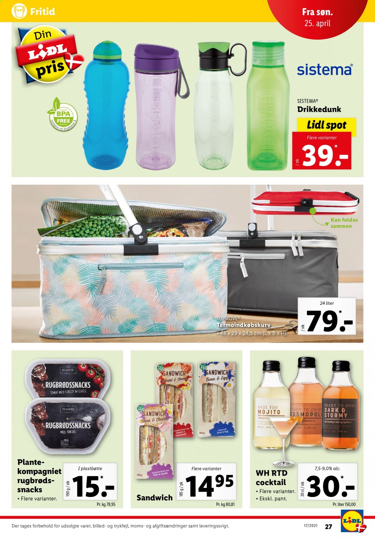 Lidl tilbud - 25.4.2021 - 1.5.2021. Side 27