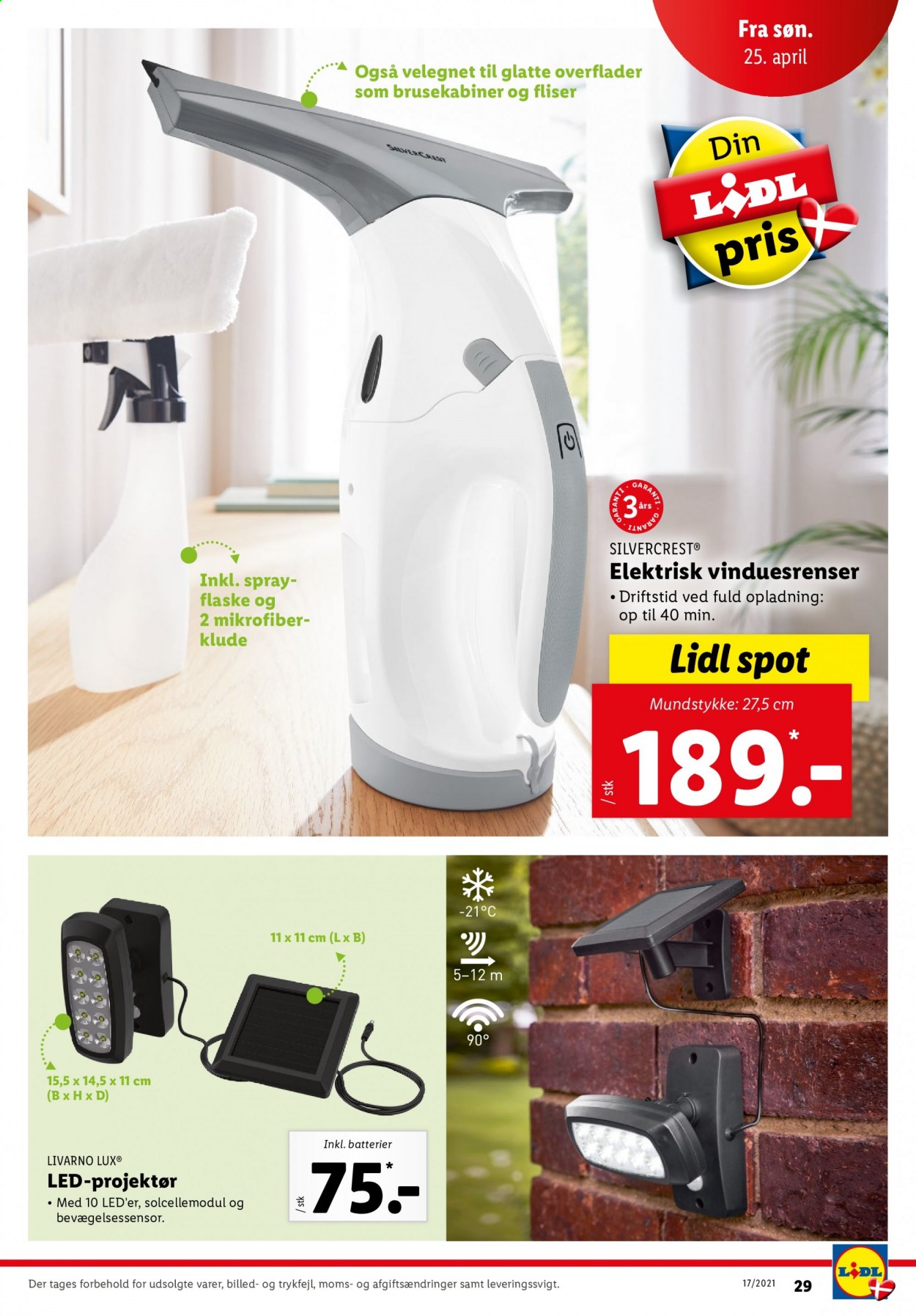 Lidl tilbud - 25.4.2021 - 1.5.2021. Side 29