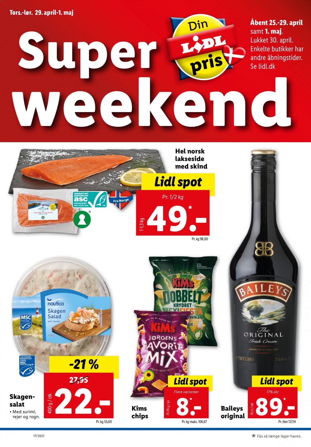 Lidl tilbud - 25.4.2021 - 1.5.2021. Side 50