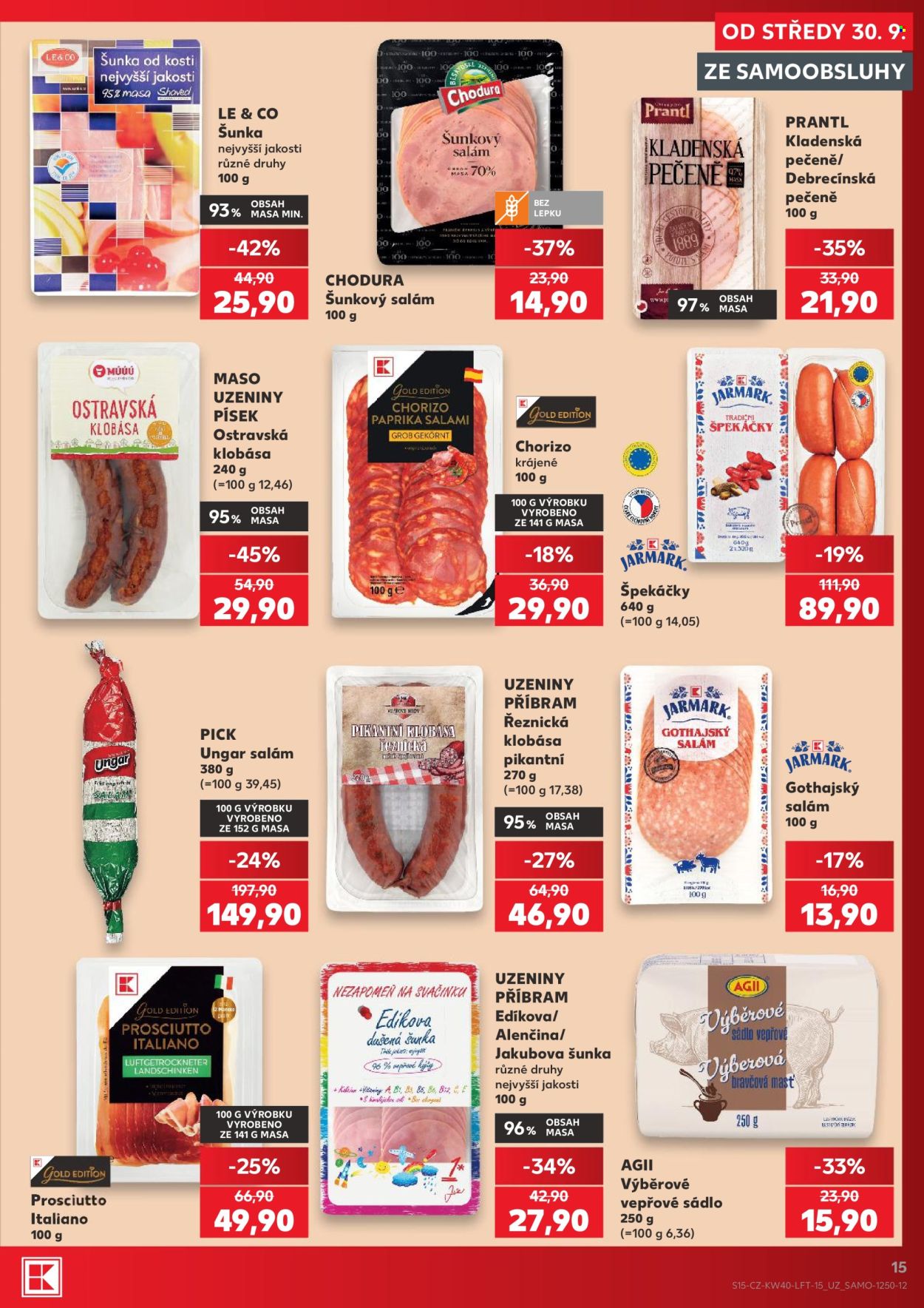 Leták Kaufland - 30.9.2026 - 6.10.2026. Strana 15