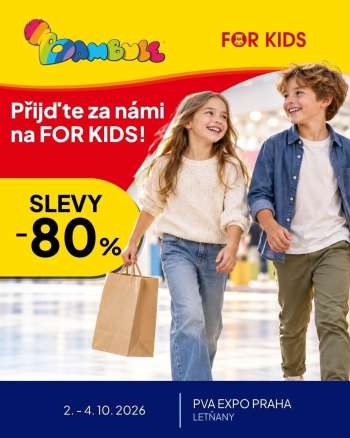 Leták Bambule - 2.10.2026 - 4.10.2026.