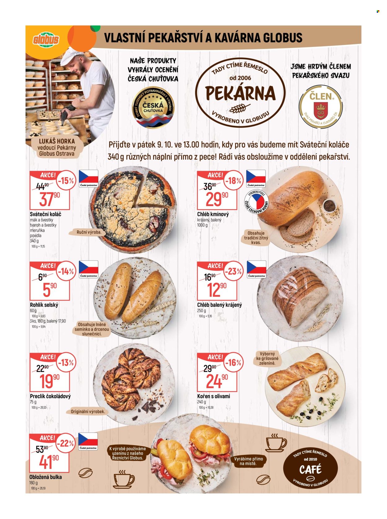 Leták Globus - 7.10.2026 - 13.10.2026. Strana 7