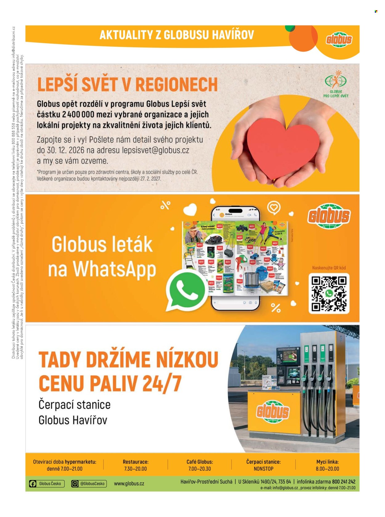 Leták Globus - 7.10.2026 - 13.10.2026. Strana 39