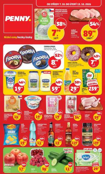 Leták PENNY - 7.10.2026 - 13.10.2026.