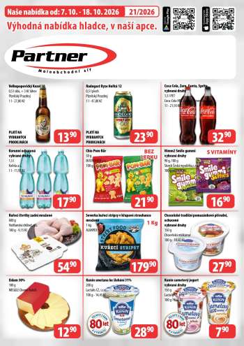 Leták Partner - 7.10.2026 - 18.10.2026.