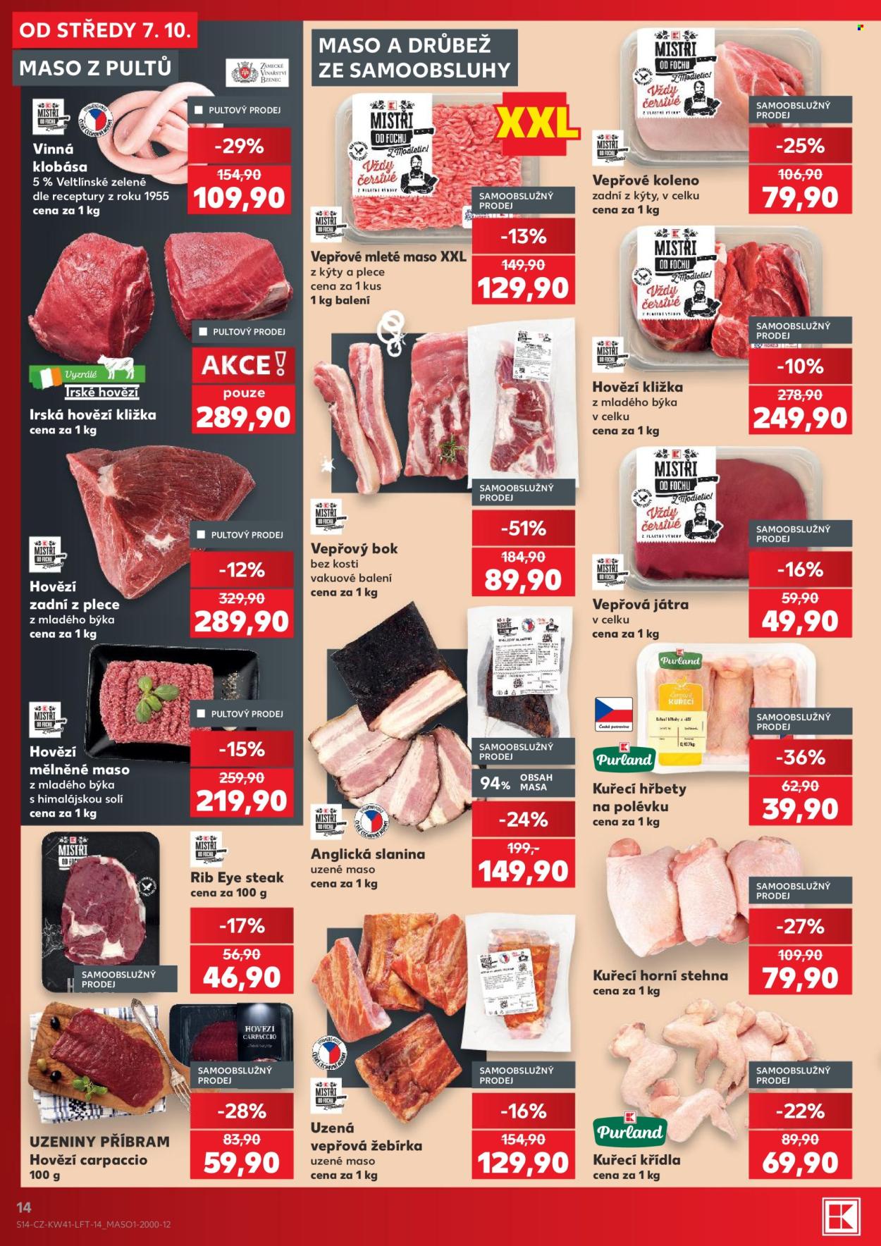Leták Kaufland - 7.10.2026 - 13.10.2026. Strana 14