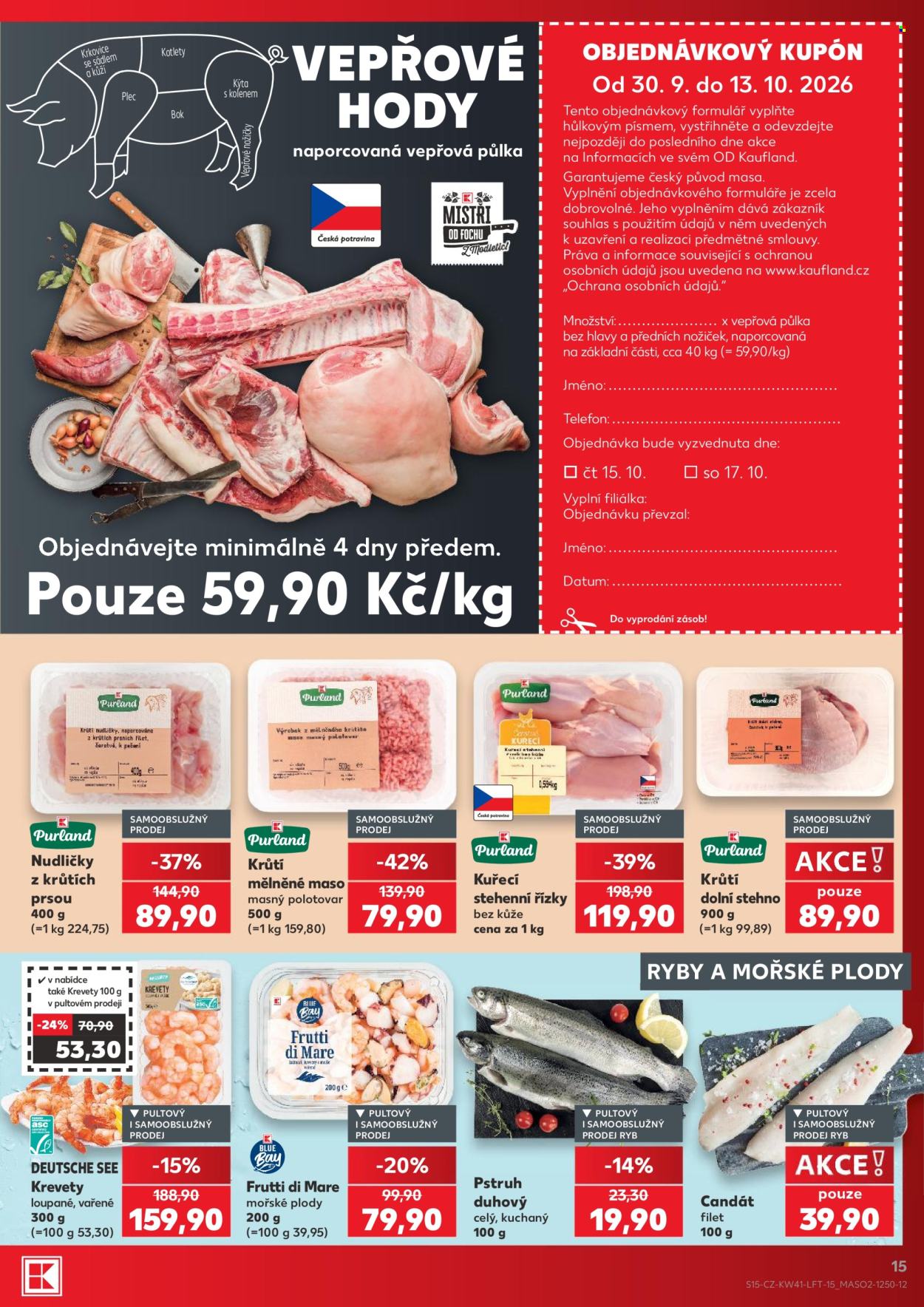 Leták Kaufland - 7.10.2026 - 13.10.2026. Strana 15