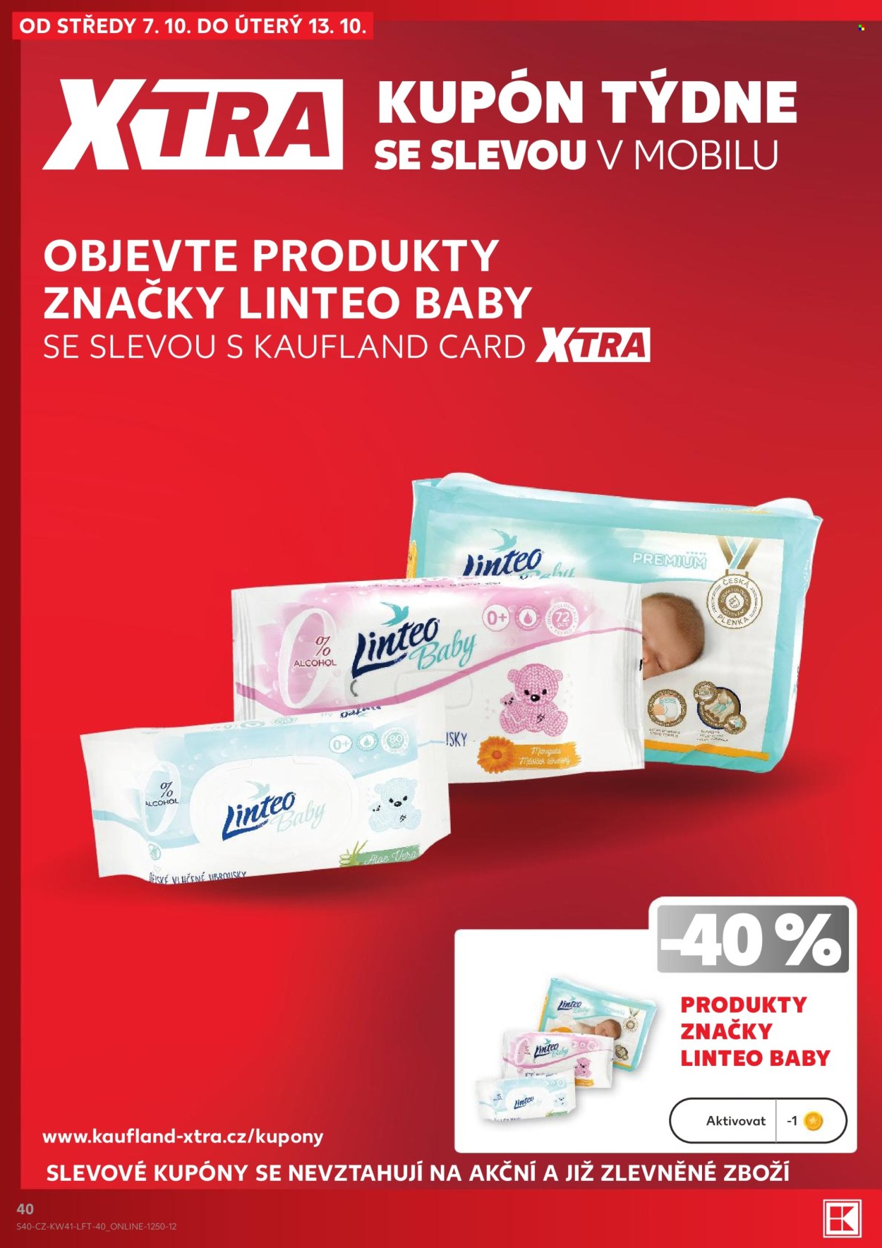 Leták Kaufland - 7.10.2026 - 13.10.2026. Strana 40