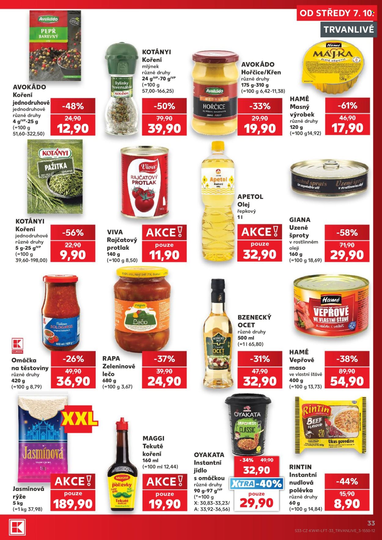Leták Kaufland - 7.10.2026 - 13.10.2026. Strana 33