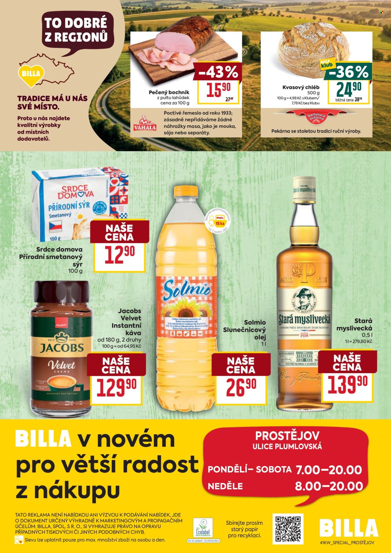 Leták BILLA - 7.10.2026 - 13.10.2026. Strana 2