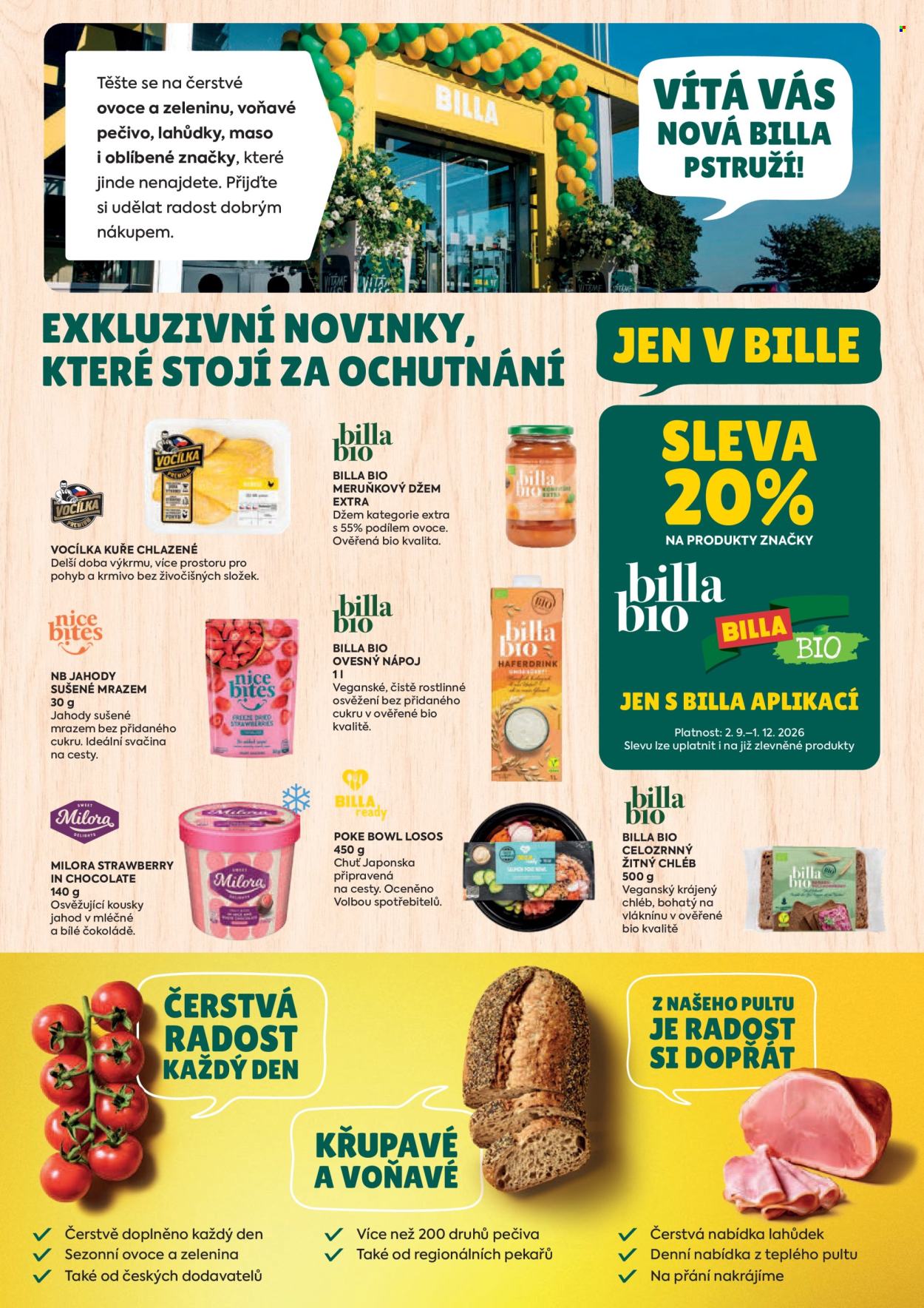 Leták BILLA - 7.10.2026 - 13.10.2026. Strana 2