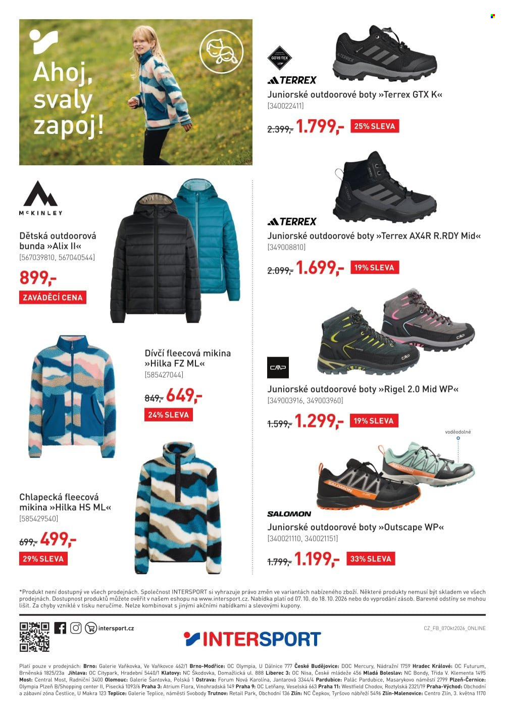 Leták INTERSPORT - 7.10.2026 - 18.10.2026. Strana 8