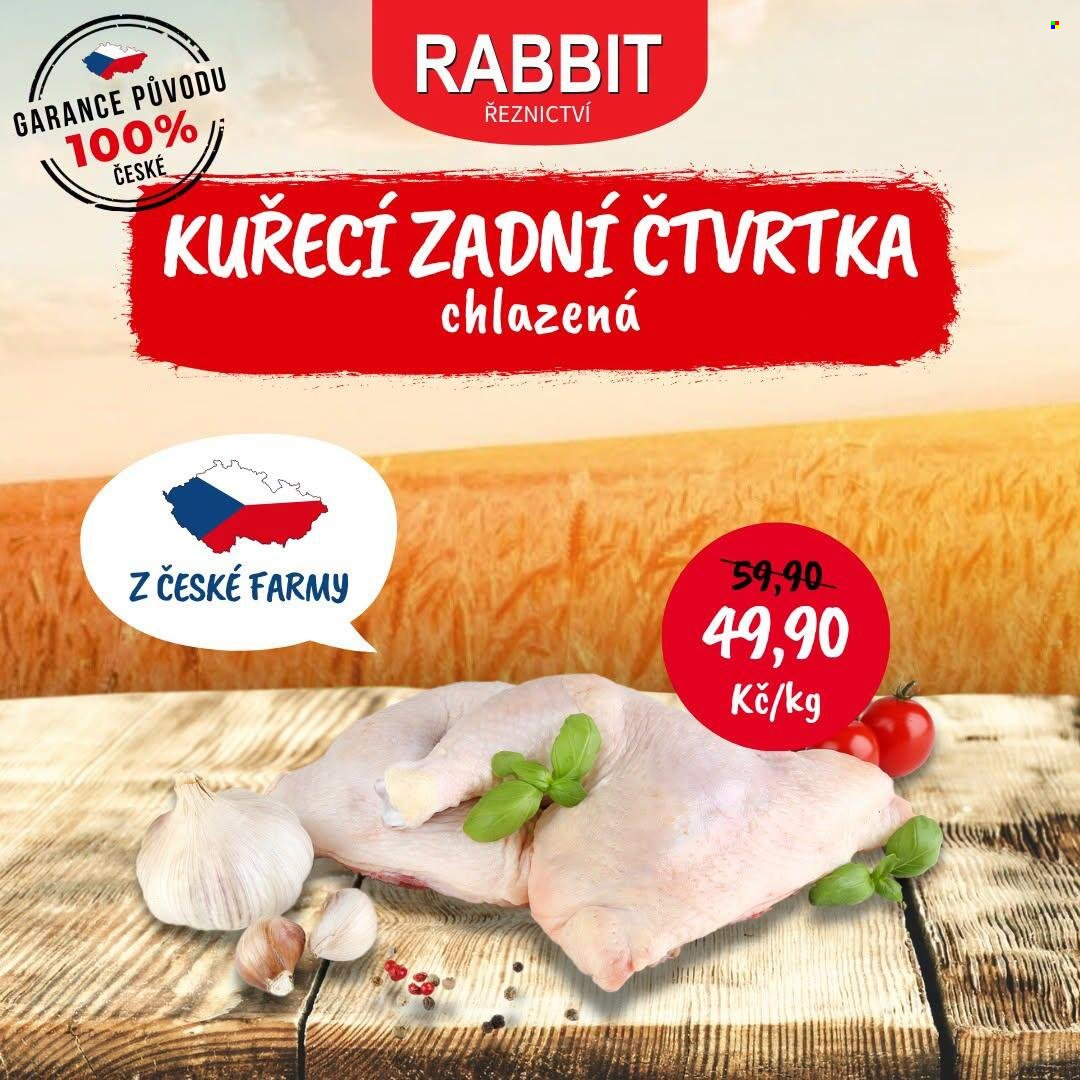 Leták RABBIT řeznictví - 13.10.2026 - 19.10.2026. Strana 3