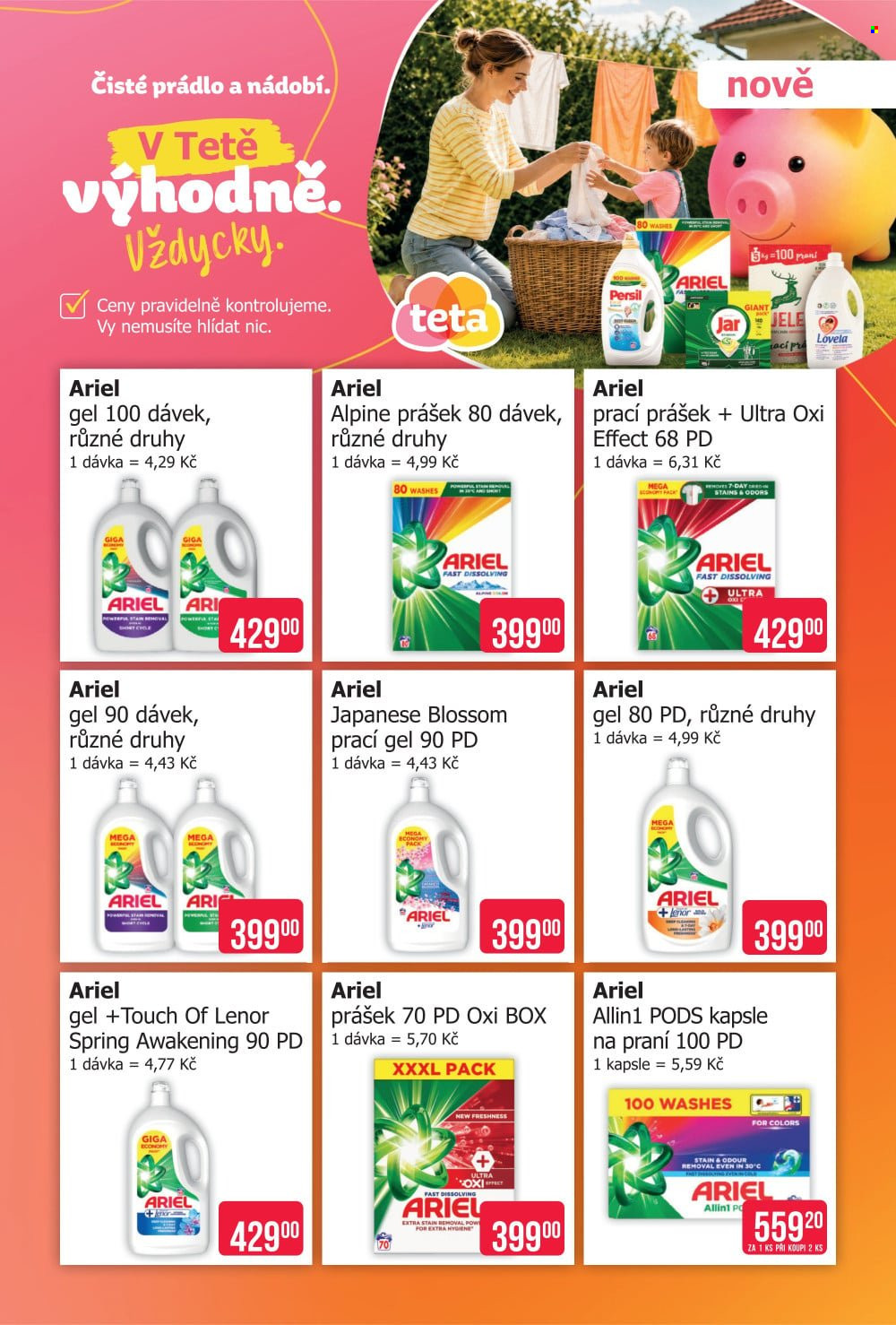 Leták Teta drogerie - 10.10.2026 - 16.10.2026. Strana 3