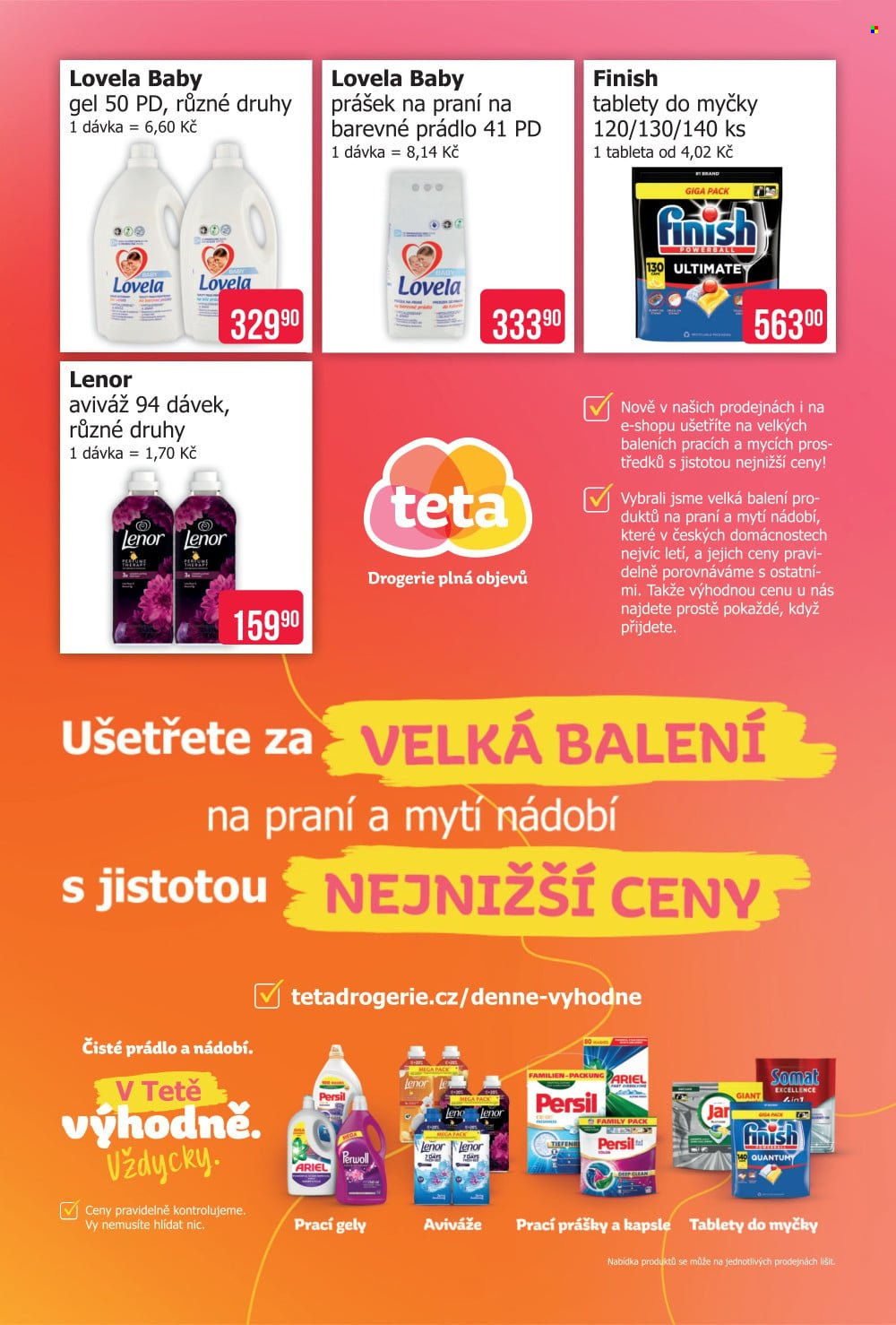 Leták Teta drogerie - 10.10.2026 - 16.10.2026. Strana 4