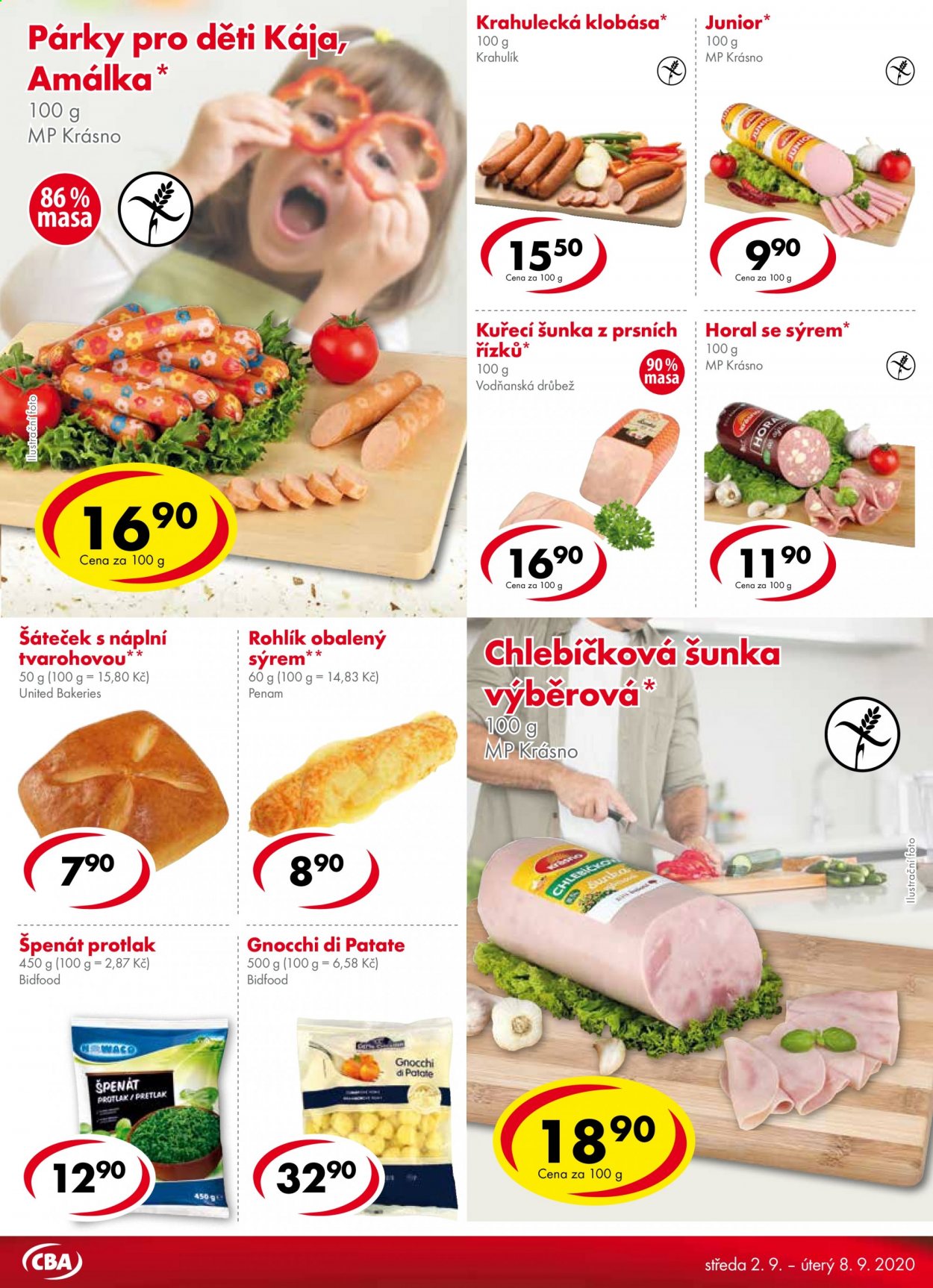 Leták CBA - 2.9.2020 - 8.9.2020. Strana 3