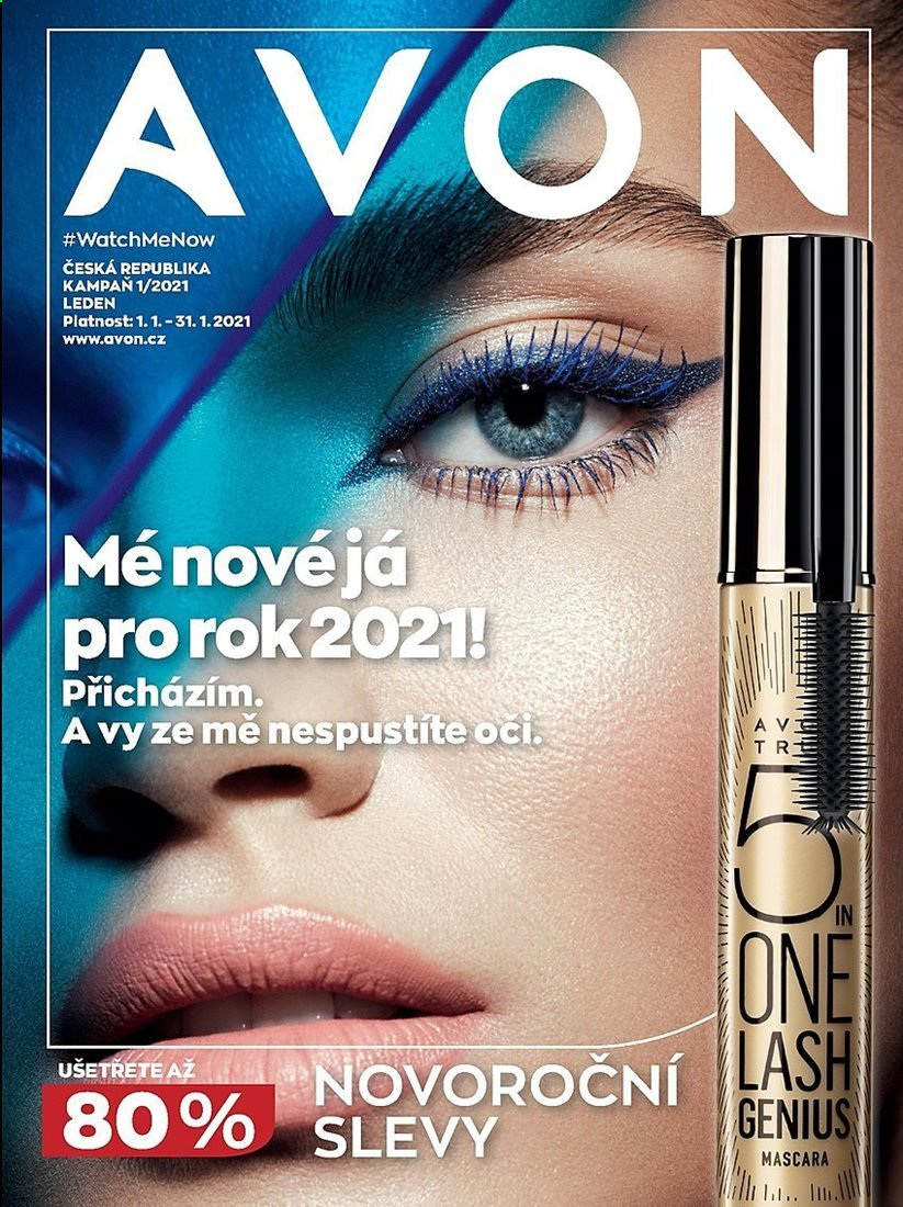 Leták AVON - 1.1.2021 - 31.1.2021. Strana 1
