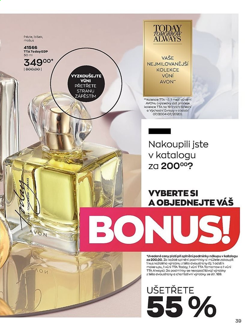 Leták AVON - 1.1.2021 - 31.1.2021. Strana 39