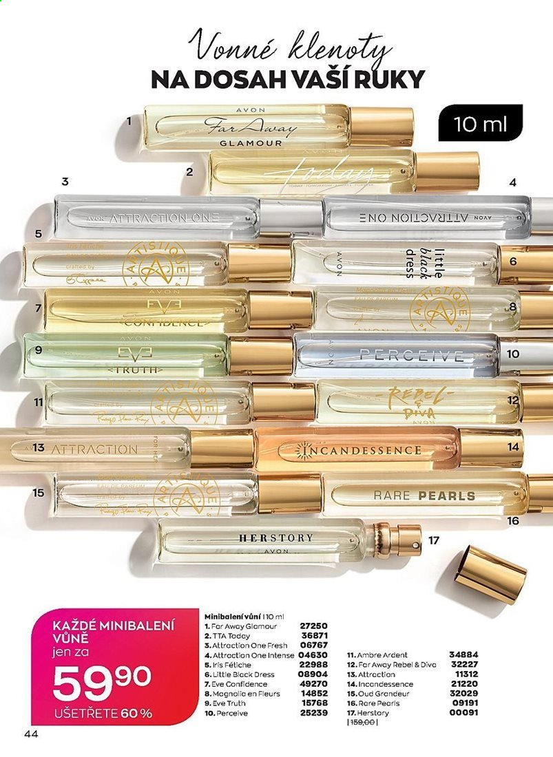 Leták AVON - 1.1.2021 - 31.1.2021. Strana 44
