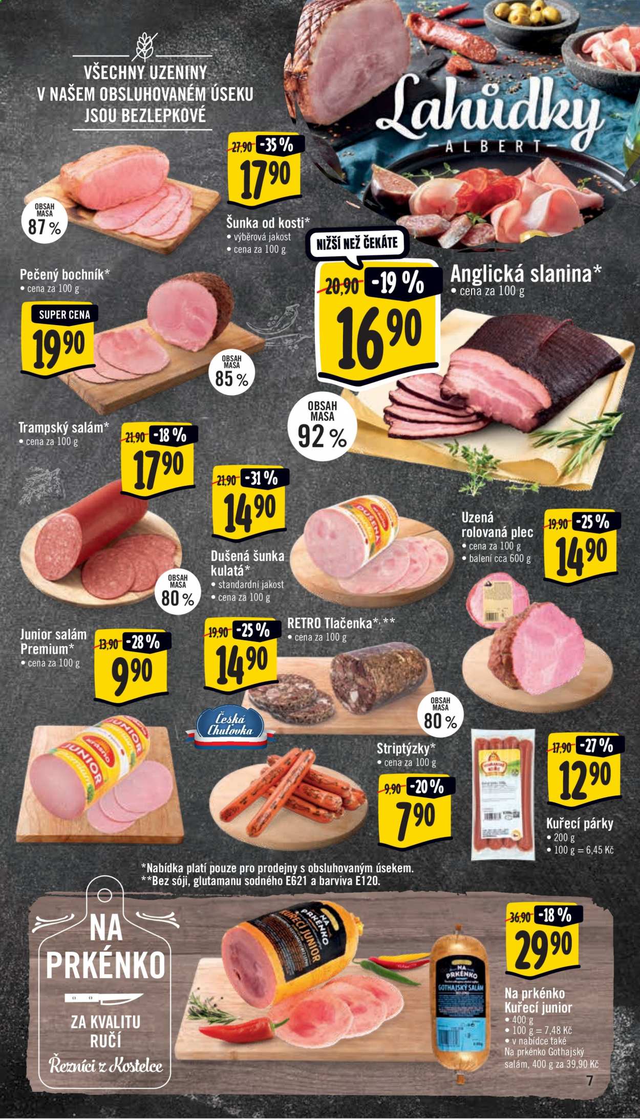 Leták Albert Supermarket - 4.1.2021 - 12.1.2021. Strana 7