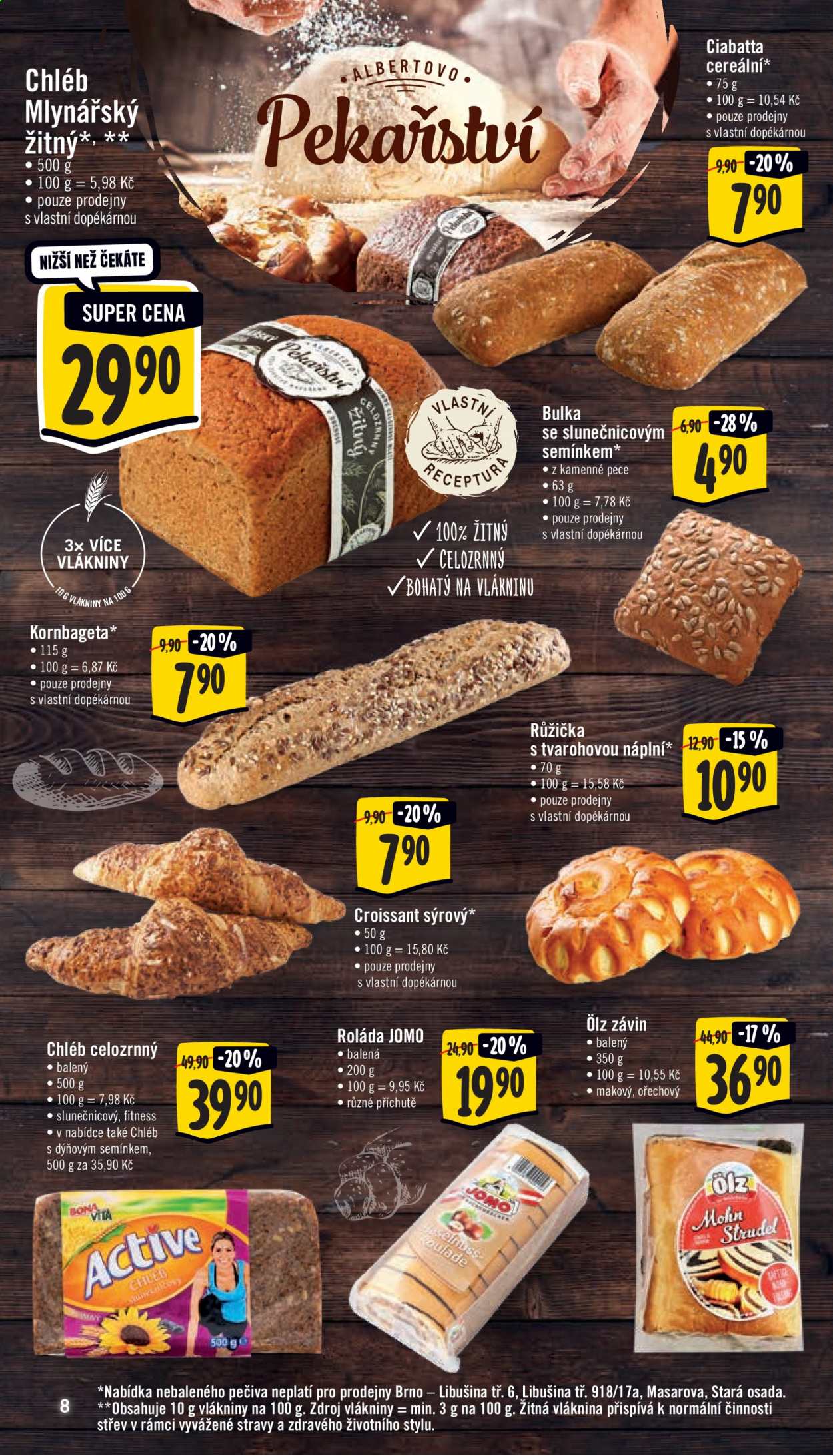 Leták Albert Supermarket - 4.1.2021 - 12.1.2021. Strana 8