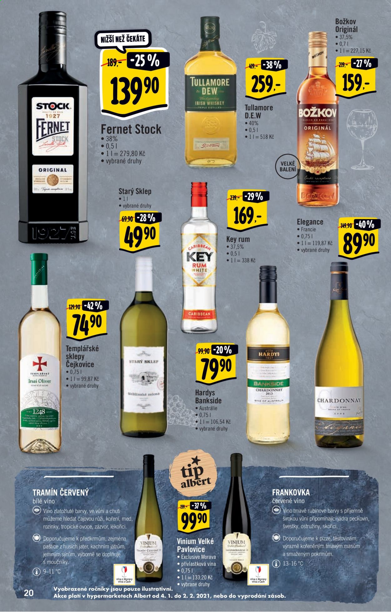 Leták Albert Hypermarket - 4.1.2021 - 12.1.2021. Strana 20