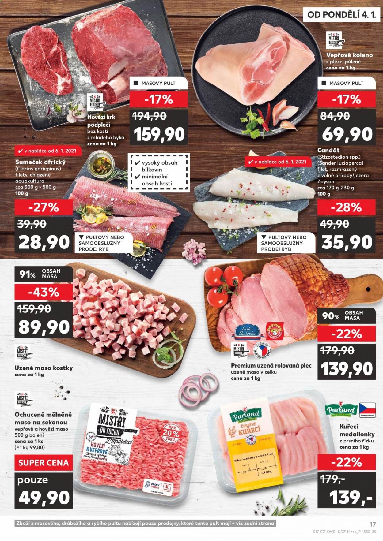 Leták Kaufland - 4.1.2021 - 12.1.2021. Strana 17